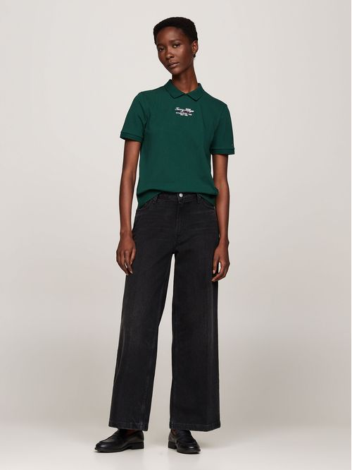 Polo Con Logo Script Regular Fit