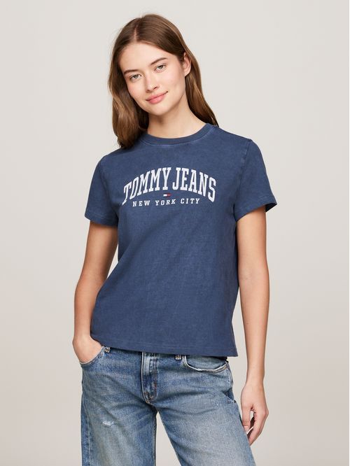 Polera Varsity Con Logo