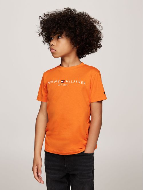 Polera De Niño Essential Con Logo