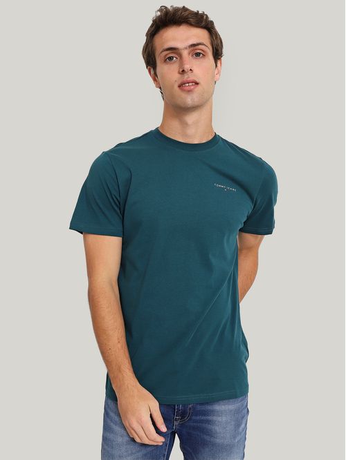 Polera Con Logo Slim Fit