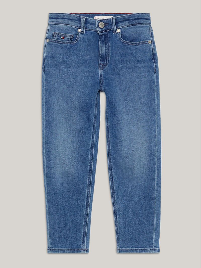 Jeans-Fit-Conico-Con-Lavado-Ligero