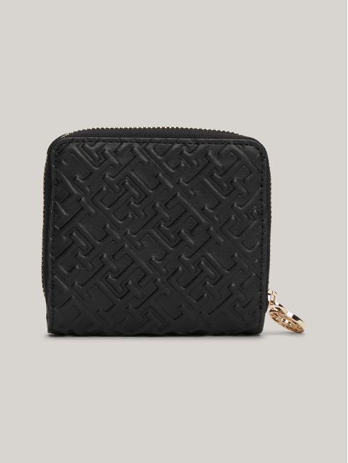 Billetera Con Monograma En Relieve - TALLA:Talla única