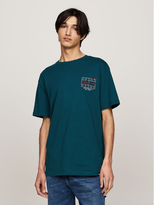 Polera Con Logo Estilo Grafiti Regular Fit