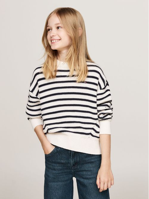 Sweater Essential Diseño A Rayas