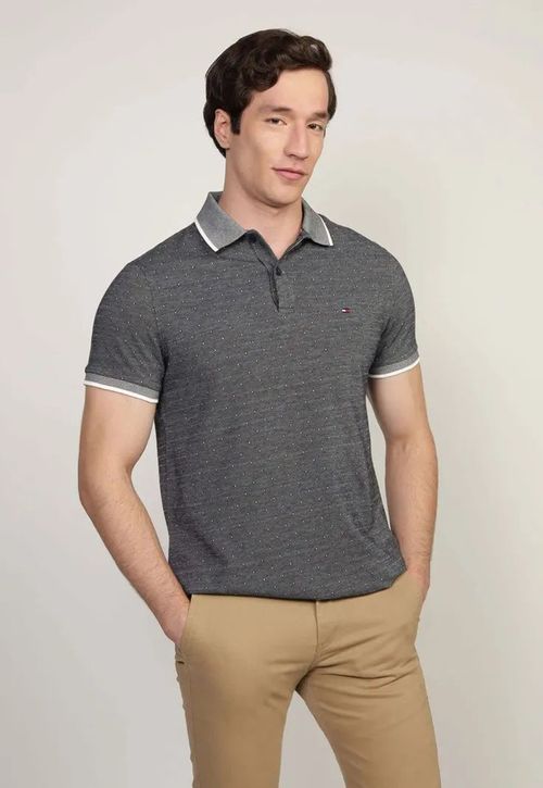 Polo Interlock Micropatern Regular Fit