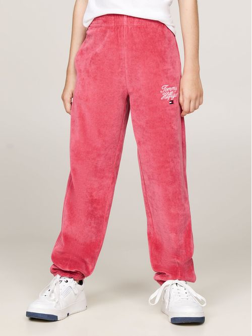 Joggers De Niña Con Logo Script
