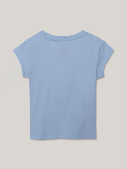 Polera De Niña Con Logo Script
