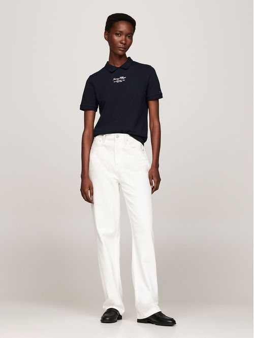 Polo Con Logo Script Regular Fit