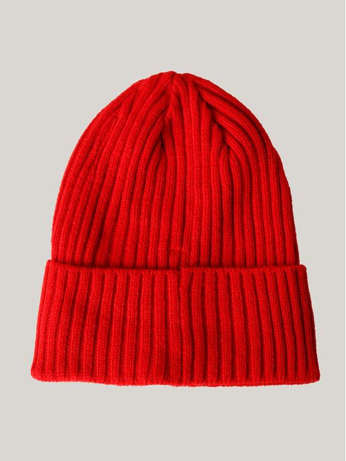 Gorro de canalé con insignia de logo