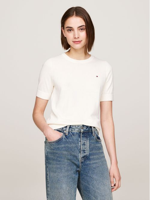 Sweater Solid Con Logo