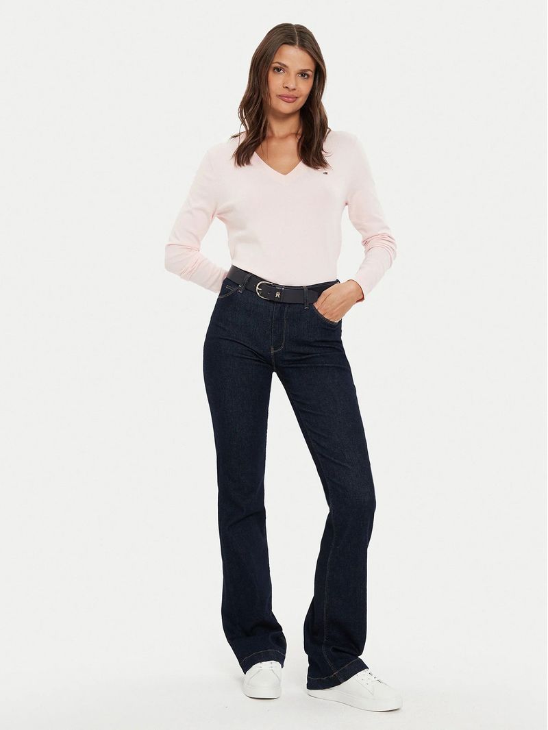 Sweater-Solid-Con-Cuello-En-V