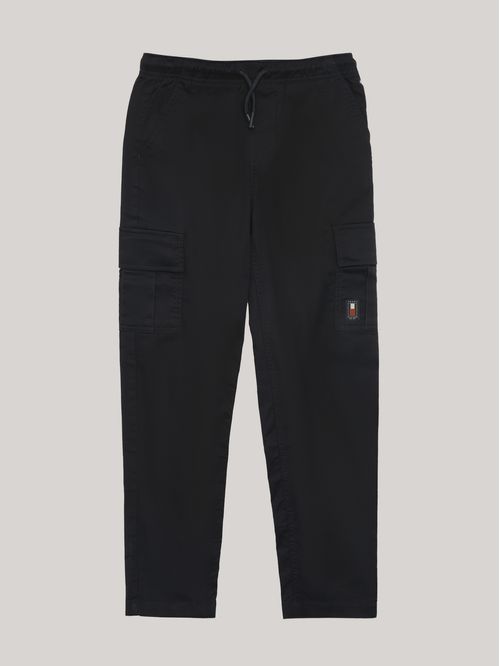 Pantalón Cargo De Algodón Con Logo