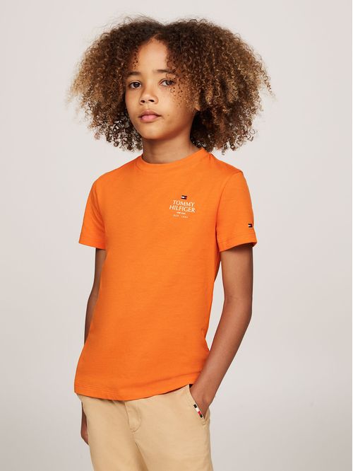 Polera De Niño Con Logo Gráfico