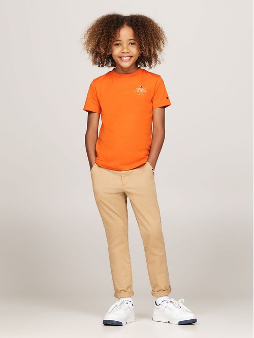 Polera De Niño Con Logo Gráfico