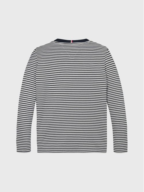 Polera De Niño Flag Rib Insert