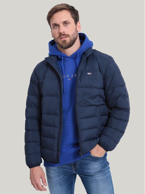 Parka Acolchada Packable Con Logo