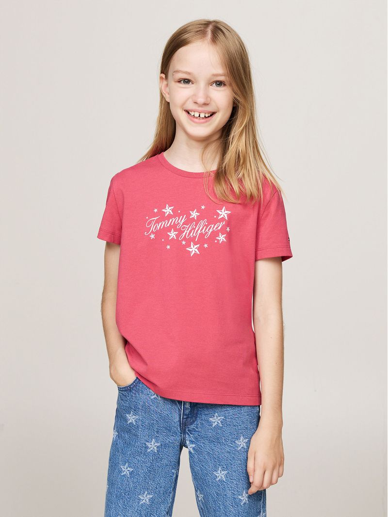 Polera-De-Niña-Con-Logo-Script
