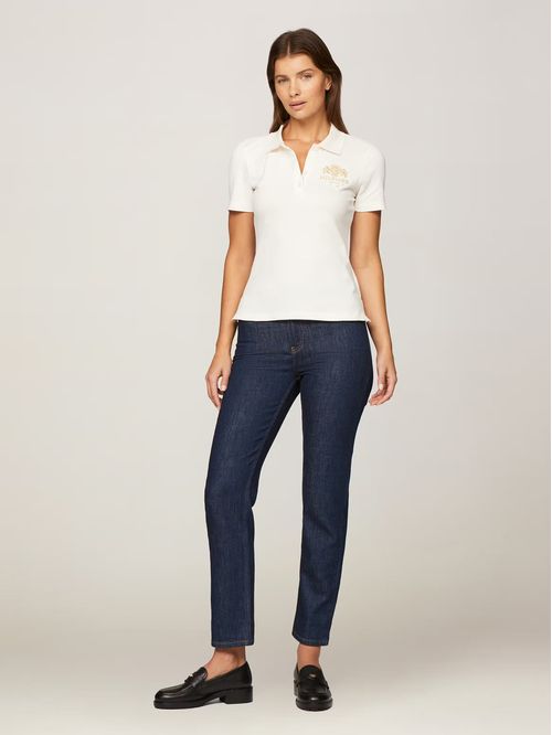 Polo Varsity Crest Slim Fit