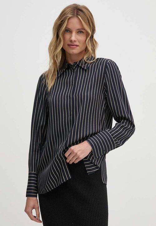 Camisa Fluid De Viscosa A Rayas