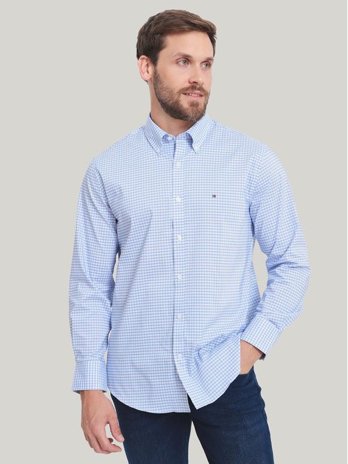 Camisa De Vestir Con Logo