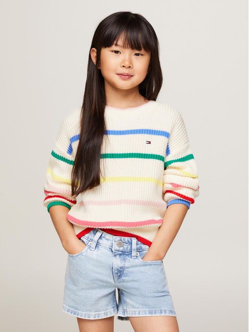 Sweater A Rayas Multicolores