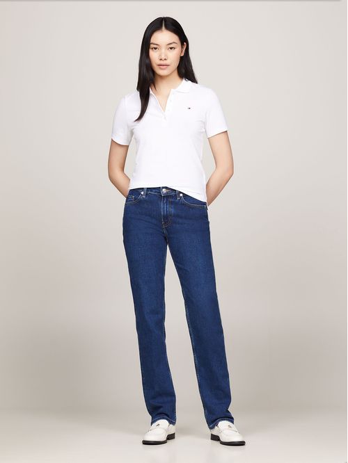 Polo Slim Fit Con Tejido Pique