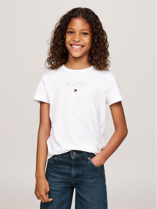 Polera De Niña Con Logo Nyc