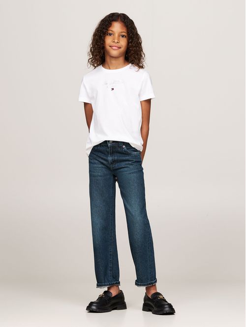 Polera De Niña Con Logo Nyc