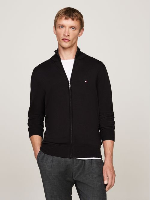 Sweater Essential Cotton Con Cierre
