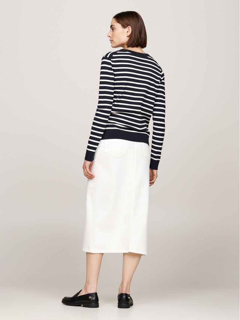 Sweater-Solid-Con-Cuello-En-V