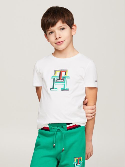Polera Logo Monogram Multicolor