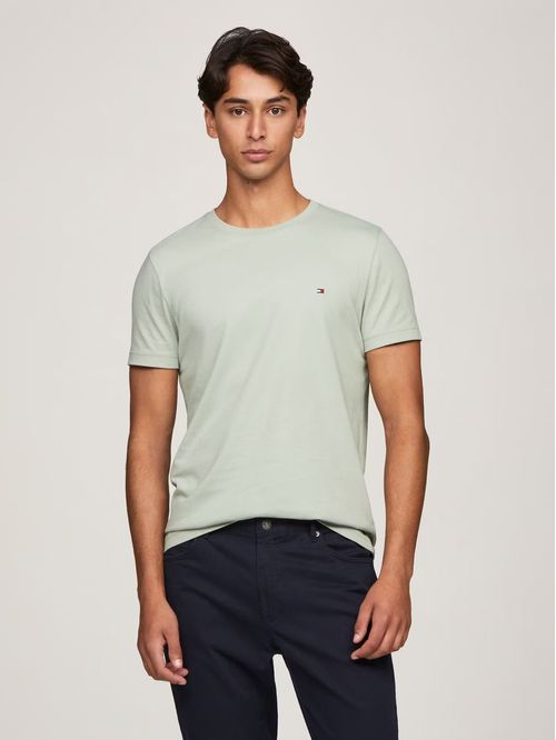 Polera Essential Cotton C-Neck Slim Fit