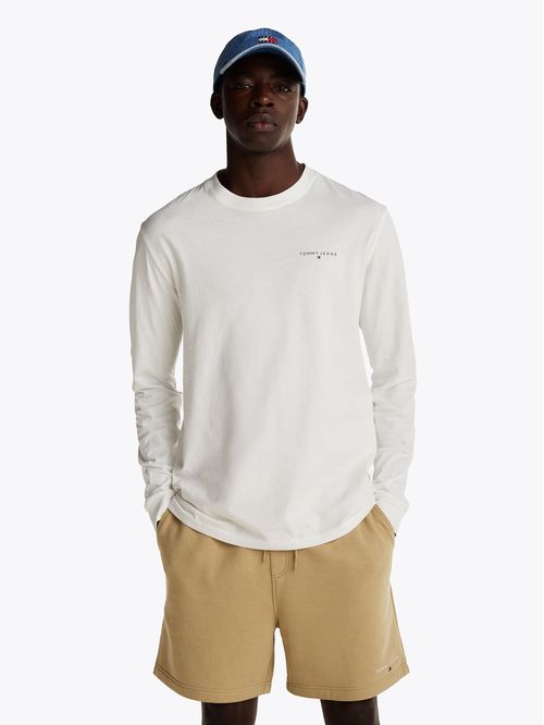 Polera Linear Logo Slim Fit