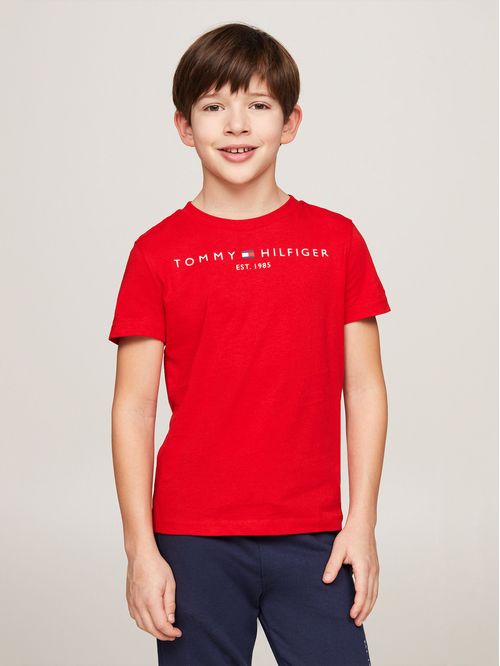 Polera Kids Essential Logo C-Neck