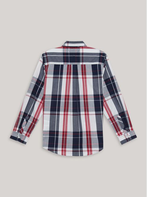 Camisa De Niño Con Estampado De Cuadros