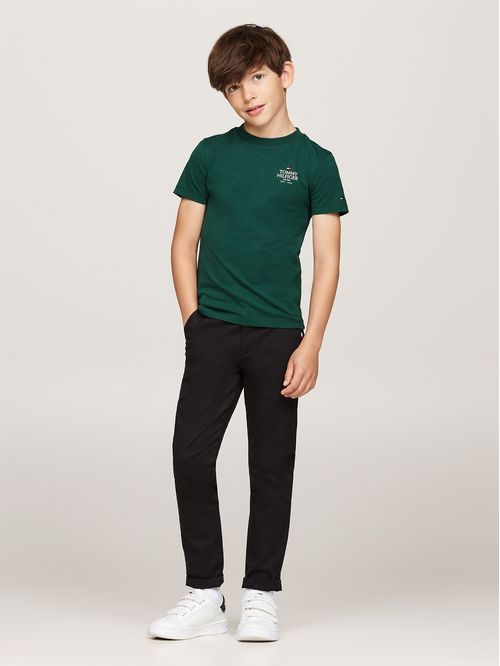Polera De Niño Con Logo Gráfico