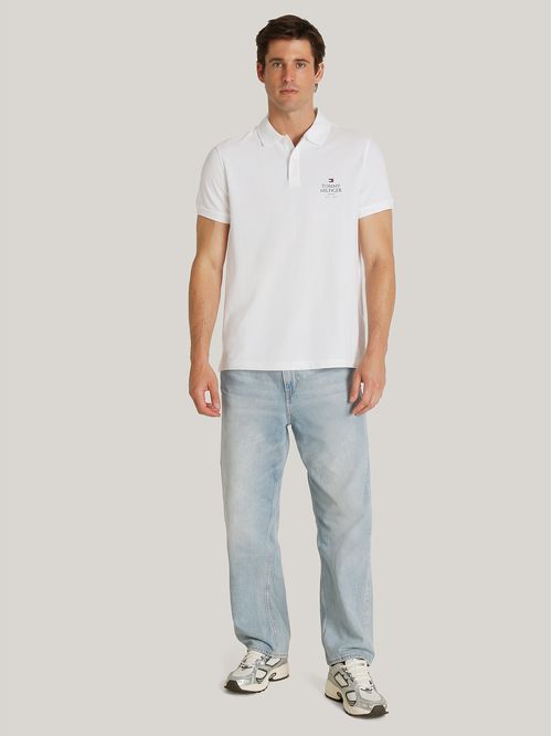 Polo Ic Stack Con Logo Regular Fit
