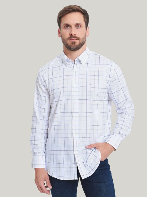 Camisa De Vestir Con Logo