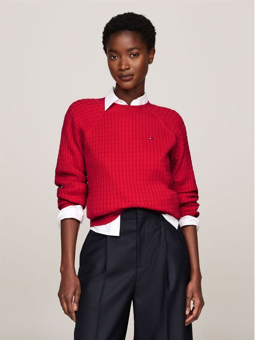 Sweater Relaxed De Punto Trenzado
