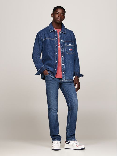Camisa Essential Denim Casual Fit