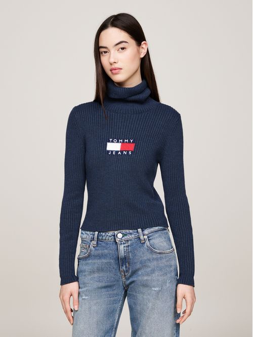 Sweater De Cuello Alto Slim Fit