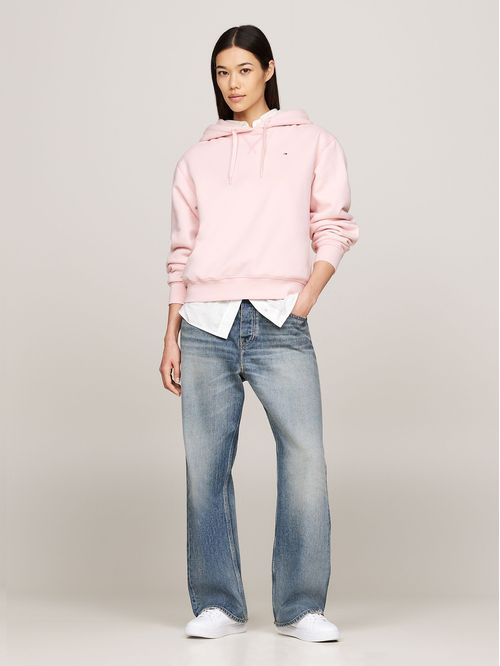 Polerón Hoodie Con Logo Bordado