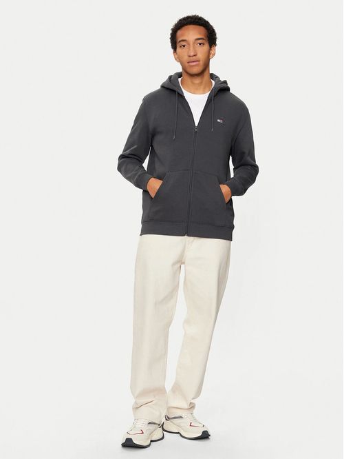 Polerón Hoodie Con Cierre De Cremallera