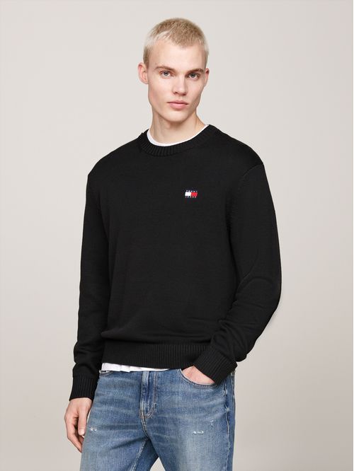 Sweater Con Logo De Parche