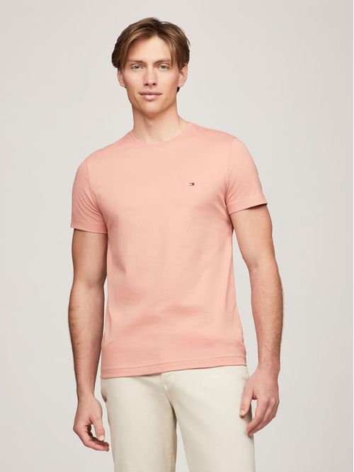 Polera Essential Cotton C-Neck Slim Fit