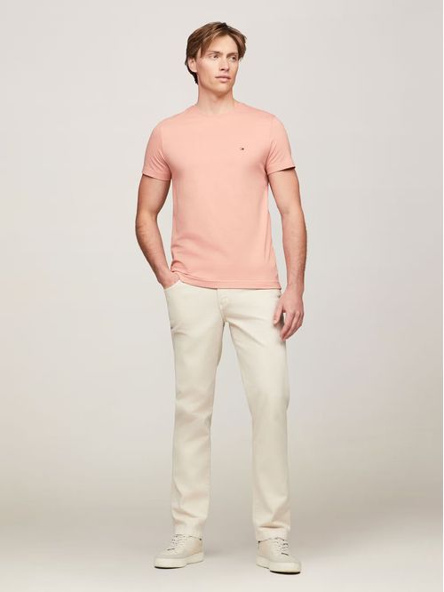 Polera Essential Cotton C-Neck Slim Fit