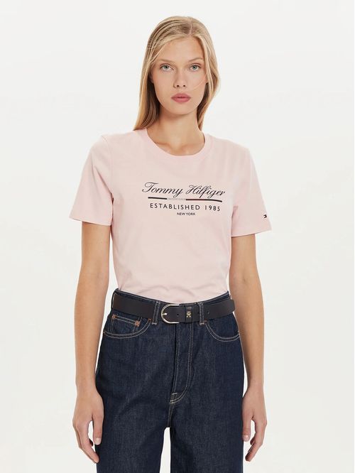 Polera Con Logo Gráfico Script