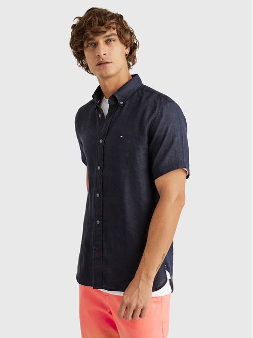 Camisa Premium De Lino Regular Fit