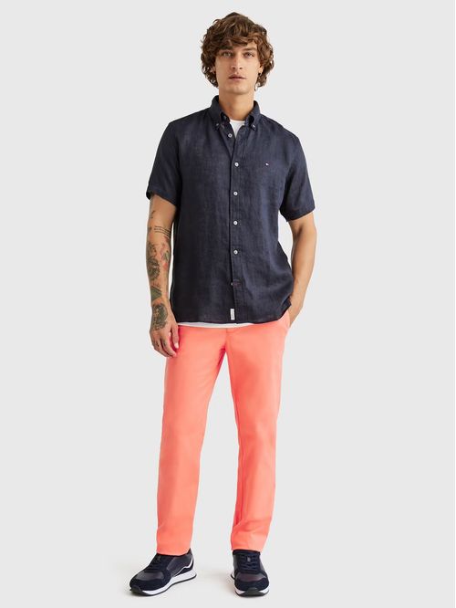 Camisa Premium De Lino Regular Fit