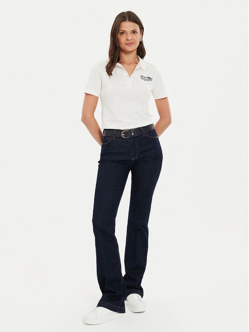 Polo Logo Script Slim Fit
